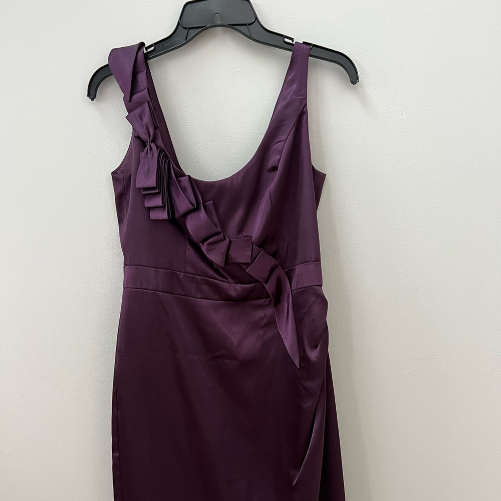 Purple Ruffle Dress